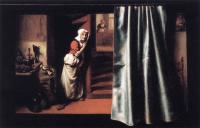 Maes, Nicolaes - Eavesdropper with a Scolding Woman
